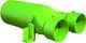 Wolf-Anschlussteil-DN125-75mm-L325mm-180G-2577881 gallery number 1